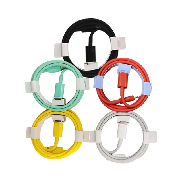 Кабель для быстрой зарядки и передачи данных Macaron Type C PD 18 Вт usb c и настенное зарядное устройство usb для iphone x/11/12, зарядка мобильного телефона