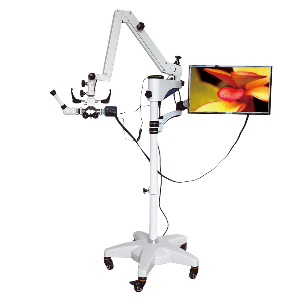 YSX-120 Medical LED digital ENT dental instruments surgical operation microscope