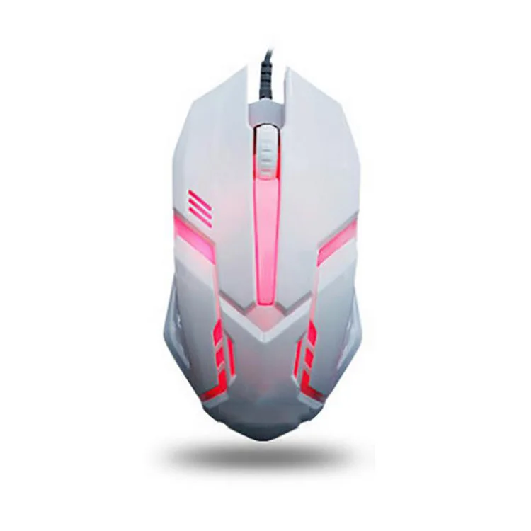Wholesale Wired Optical Mouse Desktop Computer USB 2.0 LED Color Box Gaming Mouse for Laptop PC