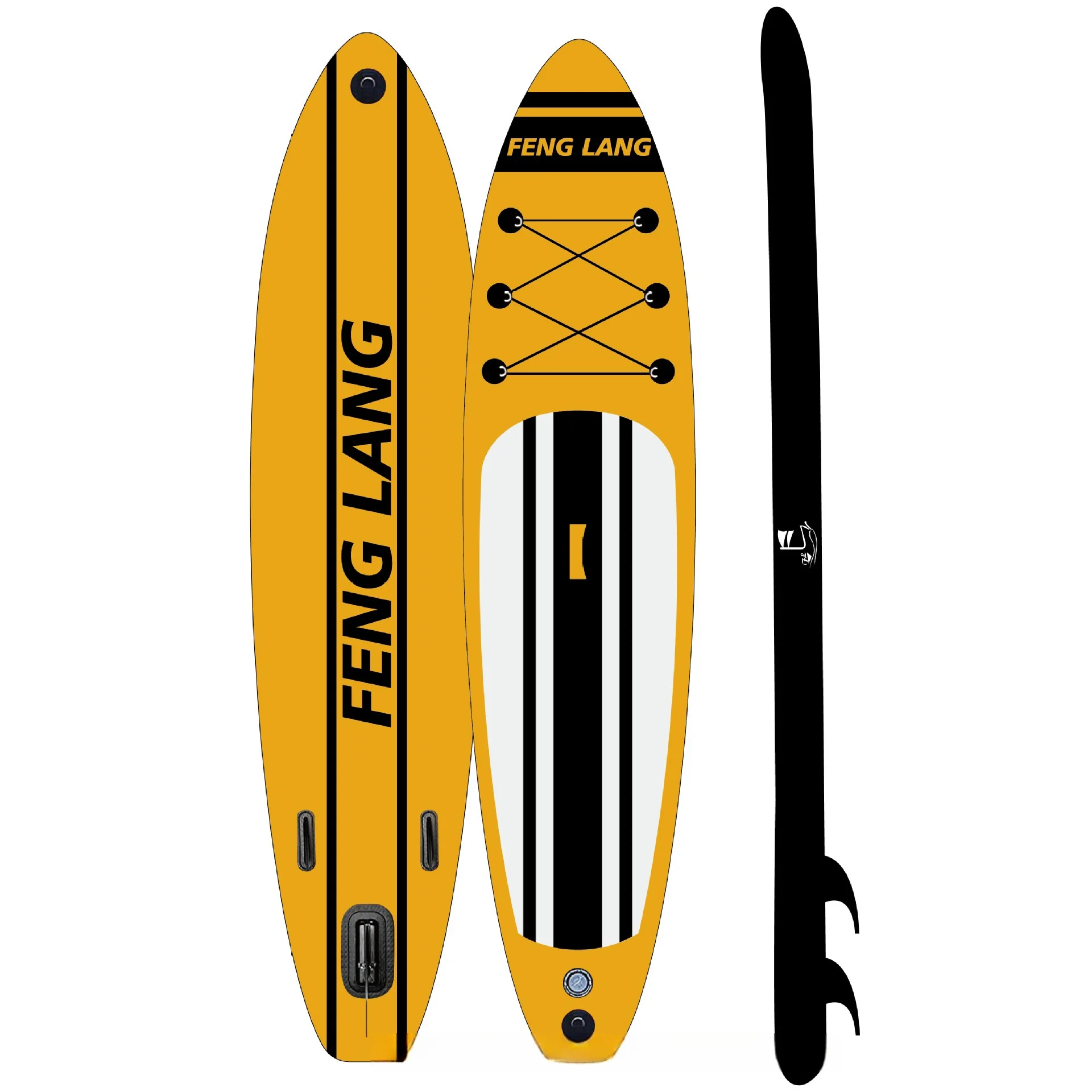 PoeticExist  Inflatable Stand Paddle Board with Premium  Accessories Wide Stable Design Non-Slip Comfort Inflatable Paddle Board