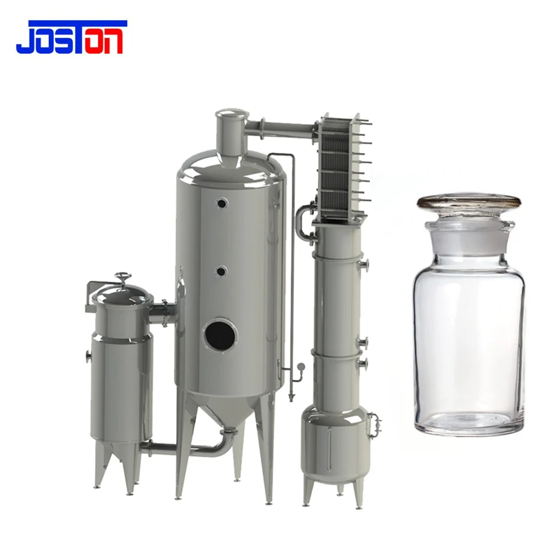 Многофункциональный концентратор с одним эффектом Внешней Циркуляции Испарителя для восстановления алкоголя