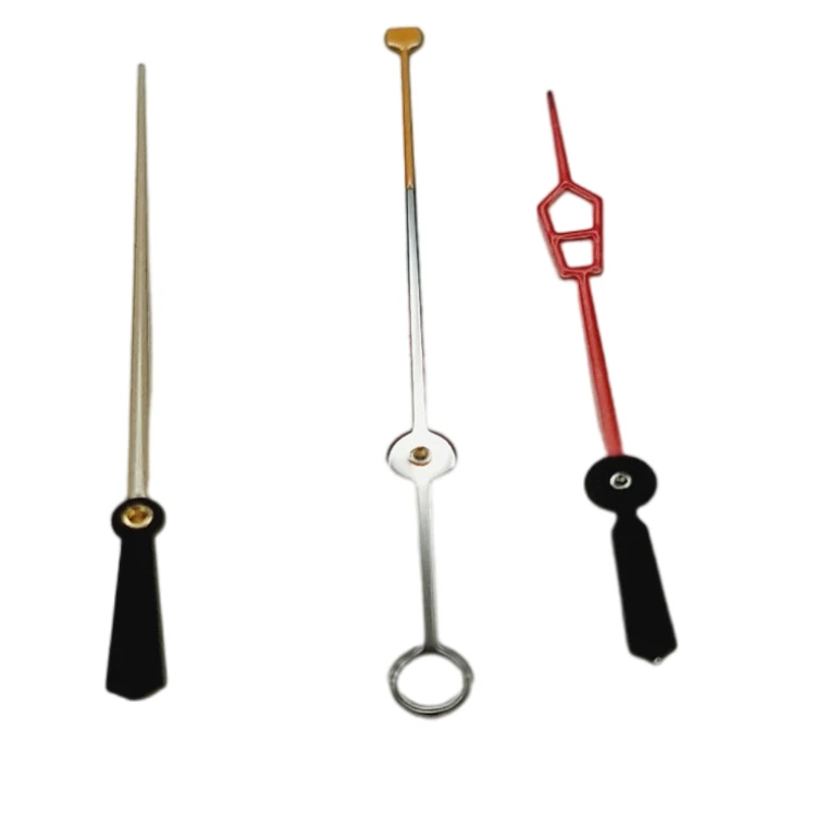 Color Coating Second Hands Red And  Black Coating Pointer Parts For High Grade Luxury Type Watch