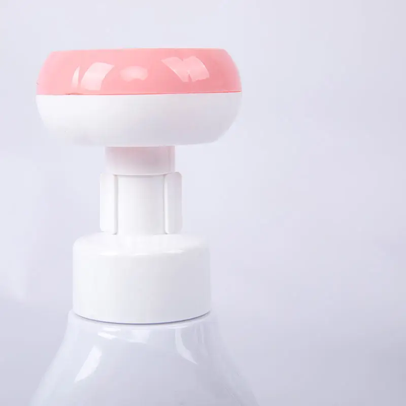 Factory Direct Sales Luxury Pink Flower Shaped Foaming Pump 300 Ml Custom Plastic Foam Pump