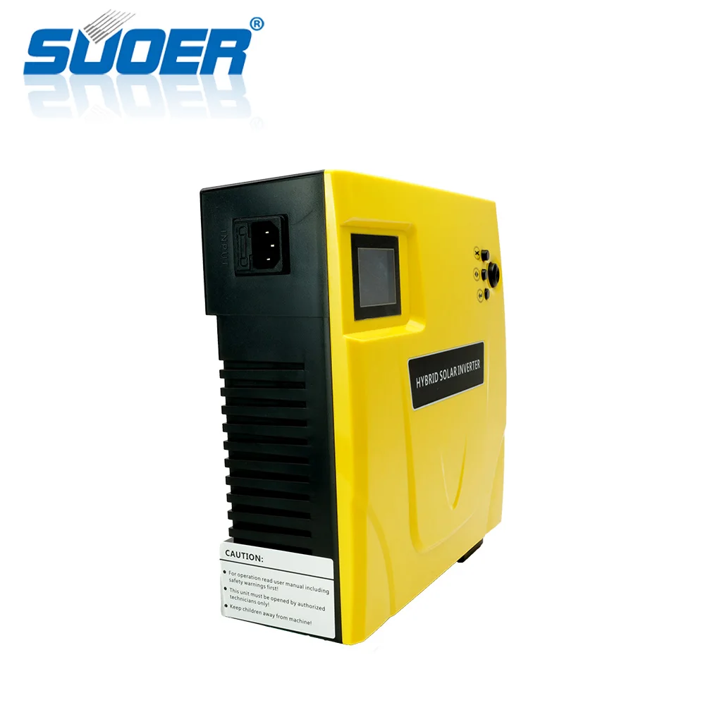 SUOER 1500VA ШИМ контроллер 12V Интеллектуальный цифровой дисплей модифицированный синусоидальный инвертор Гибридный