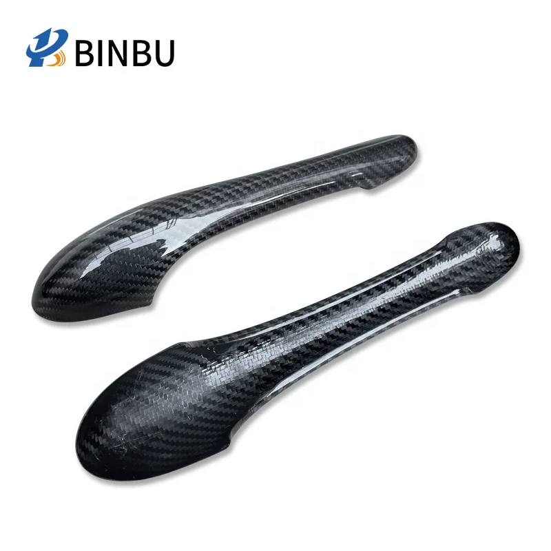 FOR Maserati GT GC Quattroporte dry Carbon Fiber Door Handle Car modification and upgrading Outer Handle body kit