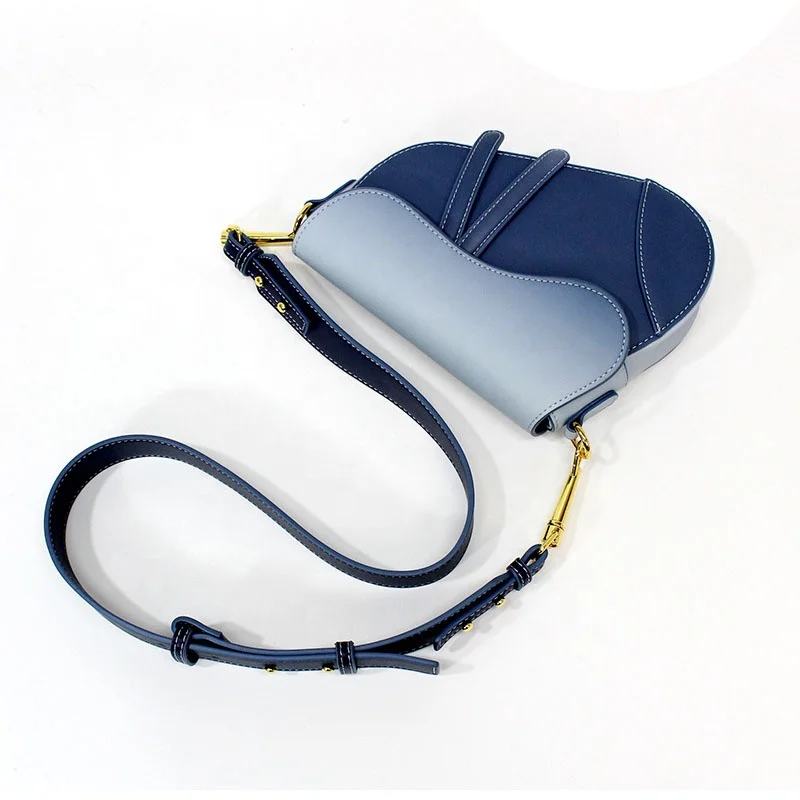 Изготовленная на заказ Сумка-седло из искусственной кожи, женская сумка-седло через плечо