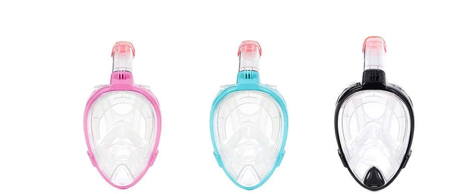 
Snorkeling full dry breathing tube anti-fogging adult diving masks 