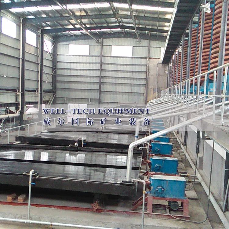 Tantalum Niobium processing plant spiral chute spiral concentrator whole line machine from JiangXi
