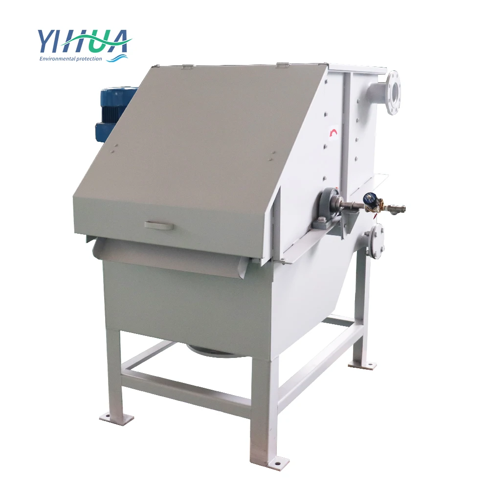 Second Liyer Qlozone Stainless Steel Vacuum Rotary Drum Filter For Koi Pond Fish Farm