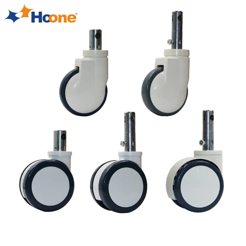 5 inch 6 inch Central Locking Medical Hospital Bed Swivel Caster universal Wheel