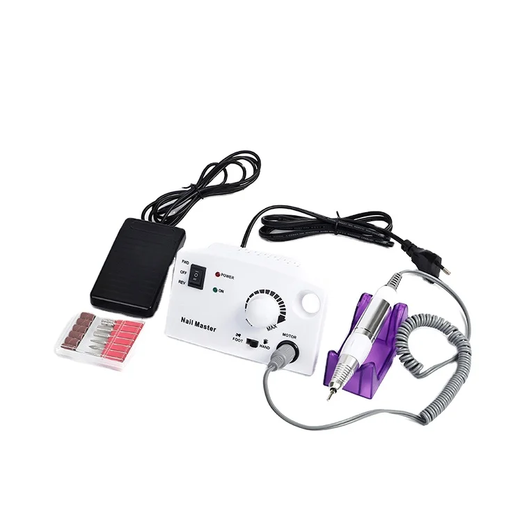 Finger Micromotor Promed Nails Drill Nail Drills Machine Online Shop China EU Purple Case Nail Drill Bit Holder 12pcs/ctn 15/25W