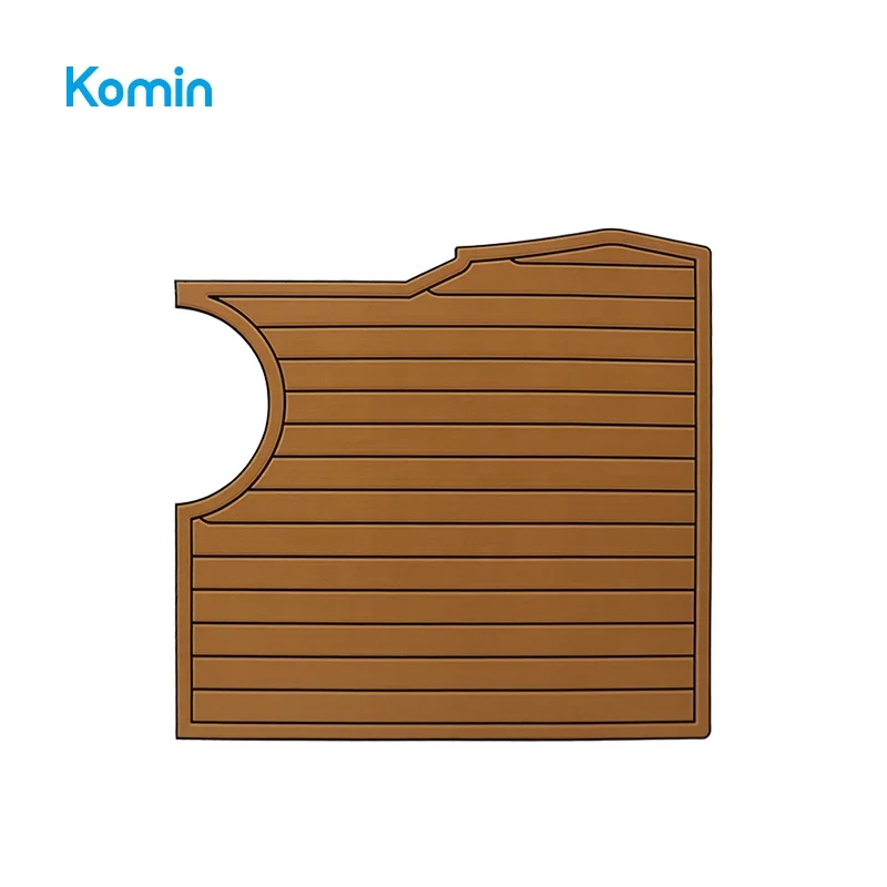 Komin Marine Waterproof Eva Foam Synthetic Faux Teak Boat Decking