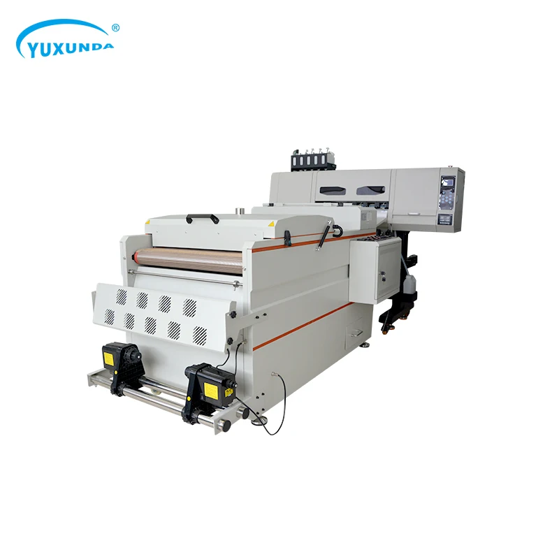 Fast Speed DTF Printer T shirt Transfer Printer Roll PET Film Hot Melt Powder And Powder Shaker Machine