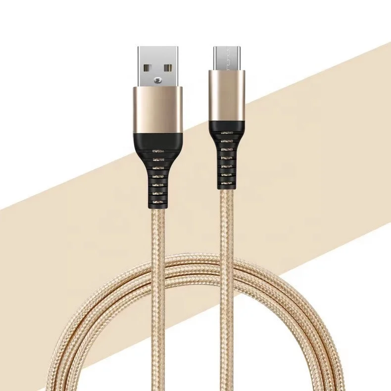 High quality cable usb nylon usb charging cable 4 in 1 multi charger 3m braided 3 m charger cords