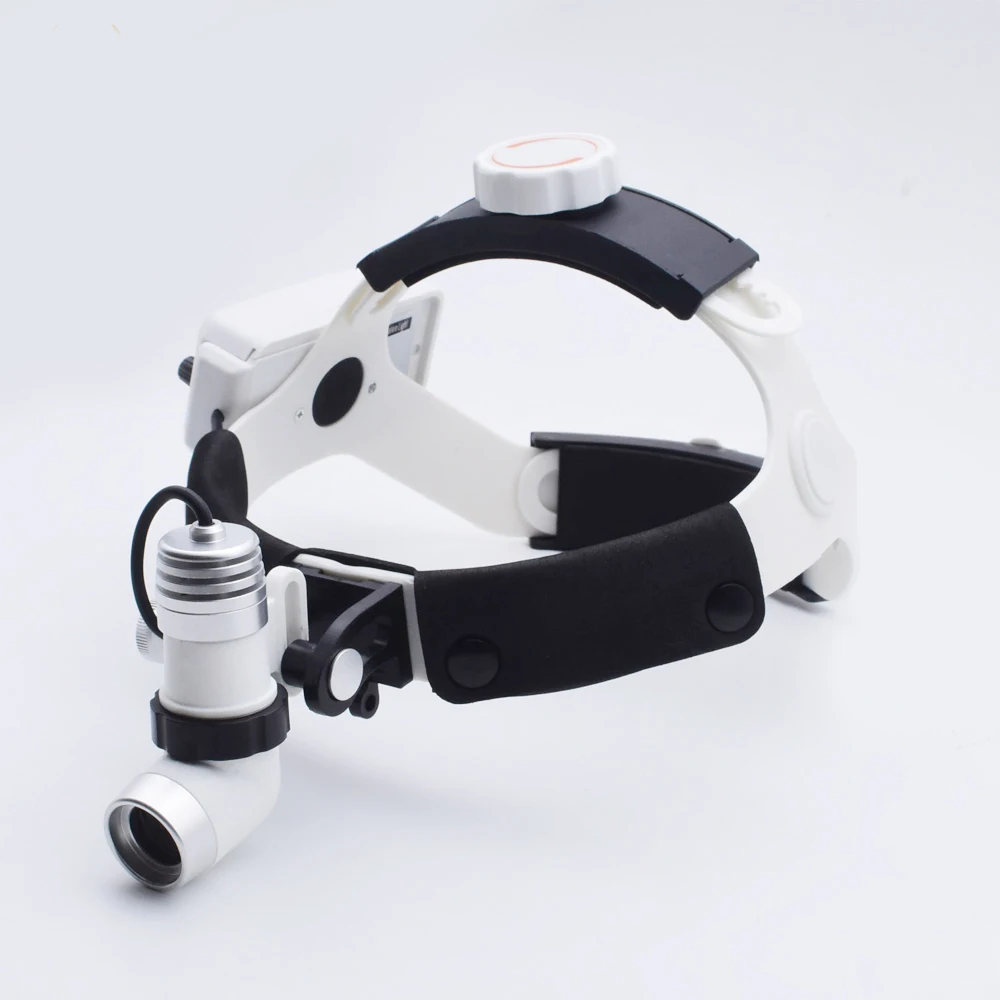Chenwei Rechargeable LED Headlight With Dental Loupes Surgical Medical Dual Battery Headlamp Price