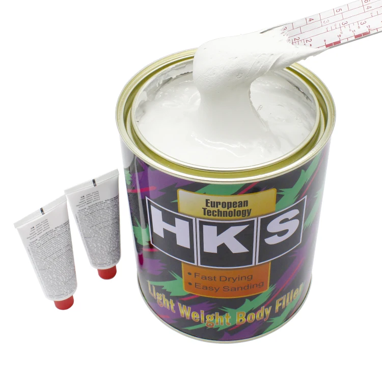 Multipurpose Light Weight Body Filler 5.5KG Fast Drying, Easy Sanding, Good Adhesion Polyester Putty