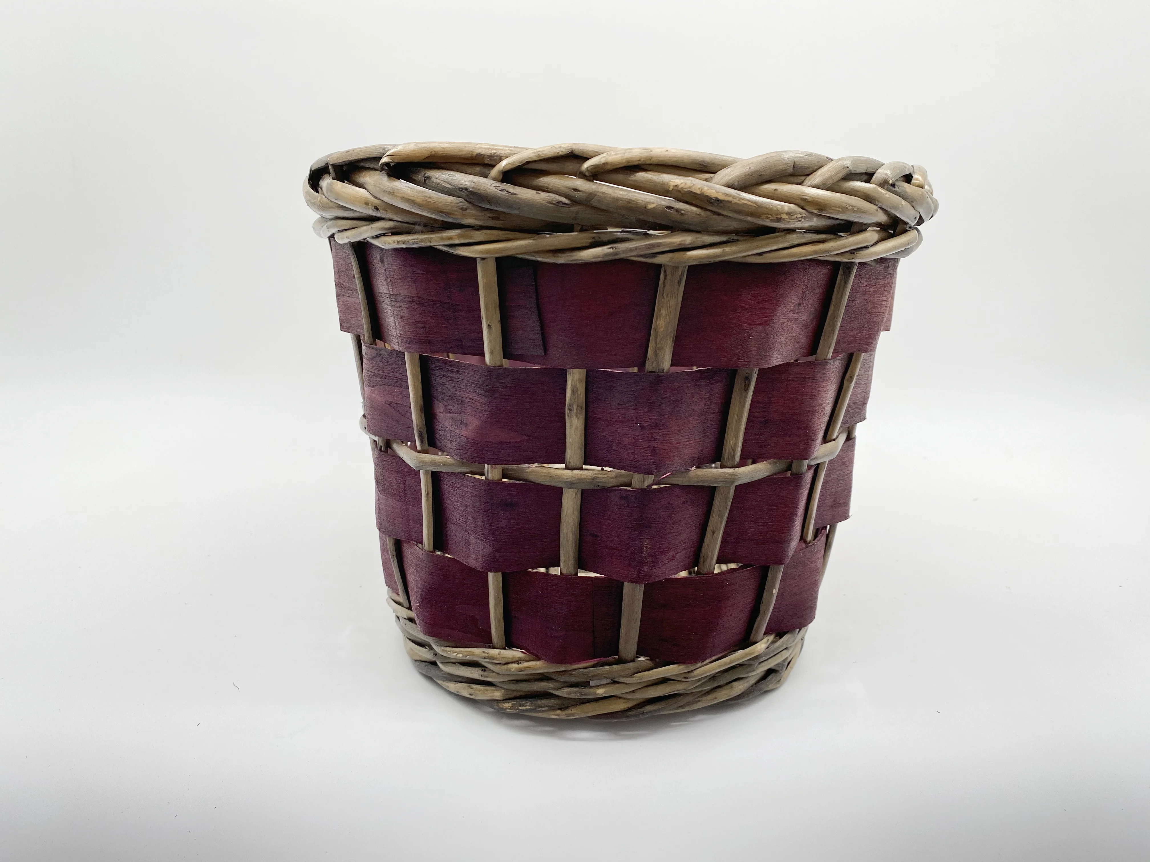 Cheap willow wicker Flower/Fruit Basket Natural colour shopper wicker baskets