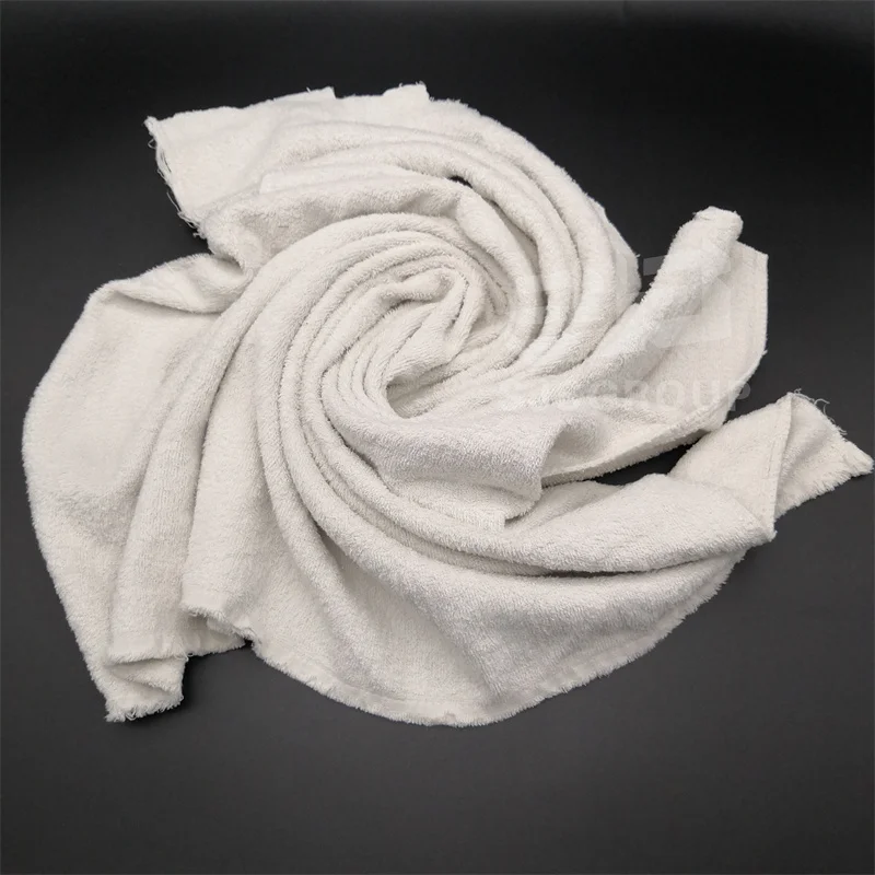 Textile Waste Bales Industrial Cleaning Rags Used Bath Towel Wiping Rags For Bulk Sale