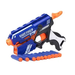 Wholesale Cheap Parent-Child Interactive Toy Gun Soft Safe Manual Plastic Soft Bullet Gun