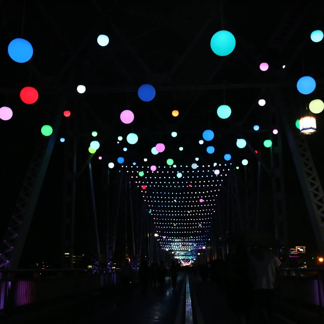 DMX 3D RGB Orbis Fly кинетическое освещение переднее возвышение PE светодиодные фонари сценическая Люстра для мероприятий