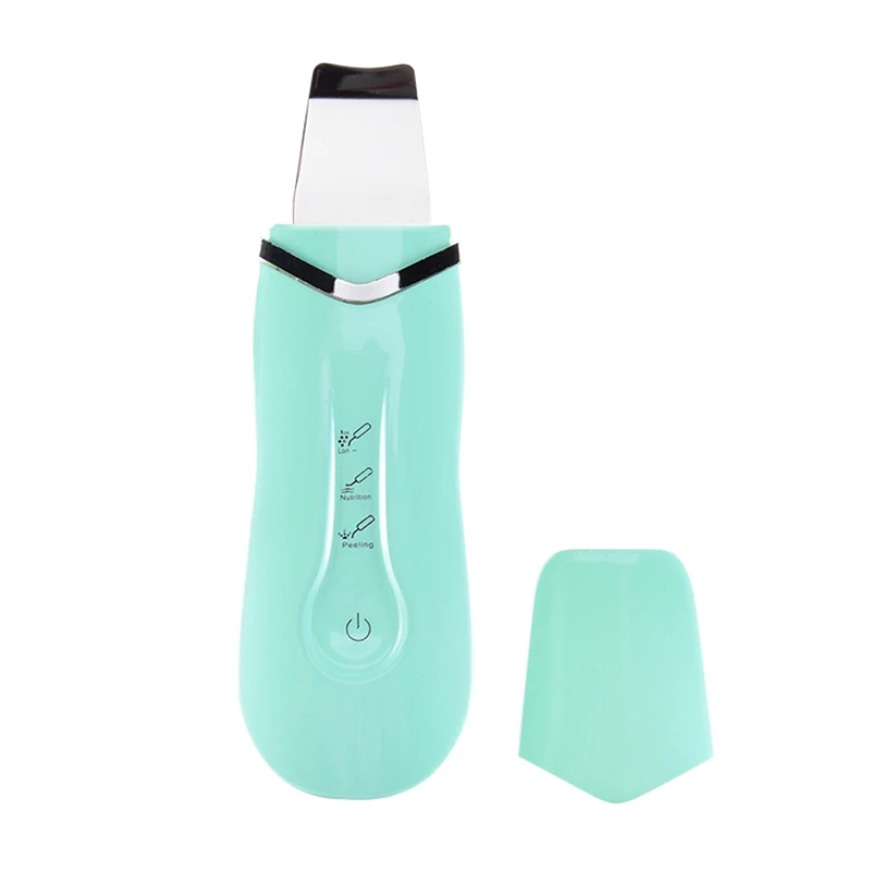 Professional Ion Deep Face Cleaning Peeling Rechargeable Skin Care Device Ultrasonic Facial Scrubber Beauty Instrument