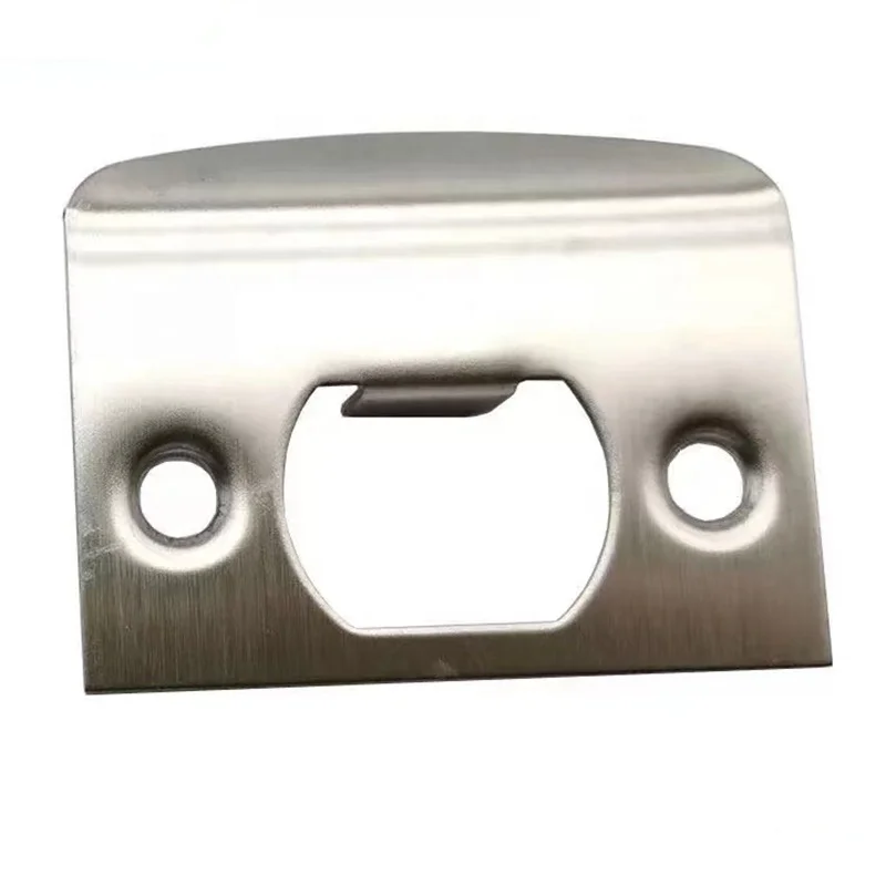 Customized Security Knob-Lever Round Corner Strikes Plate