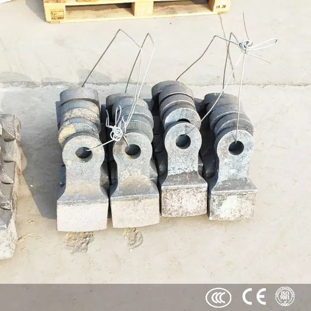 High manganese coal mill crusher hammer head buy hammer head for gypsum crusher