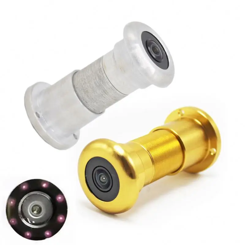  180 Degree P2p Night Vision Home Smart Door Viewer Camera Wifi Motion Detection Fisheye