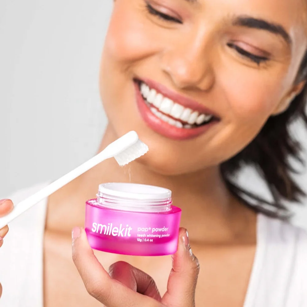 Mouth Cleaning Teeth Cleaning Powder Non Peroxide Enamel Protect Pap+ Teeth Whitening Powder