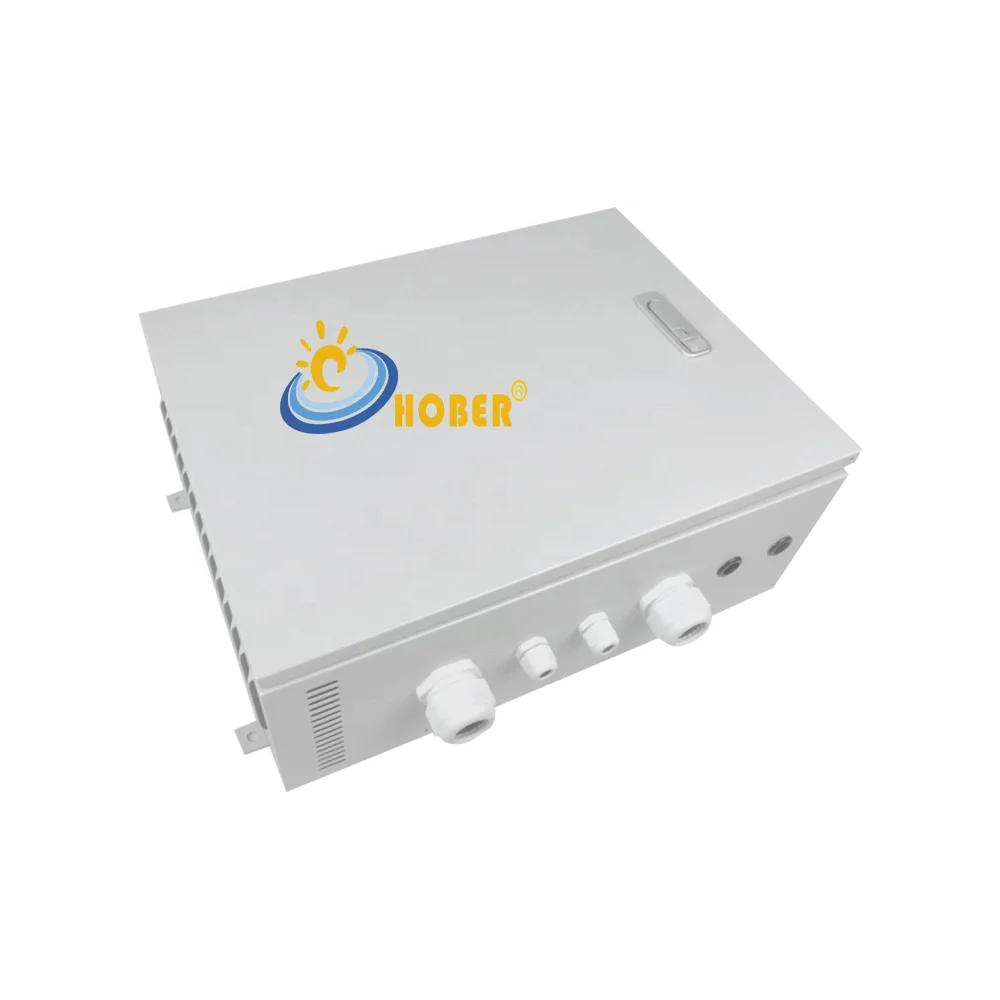Built-in breaker and surge protector Solar PV combiner box