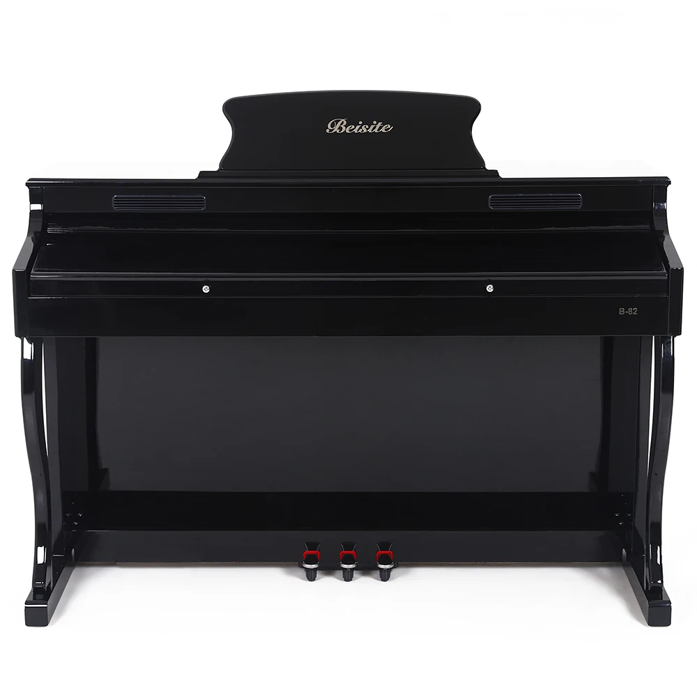  Beisite B82 hammer action black solid wood 88 keyboard оптовая продажа Цифровое
