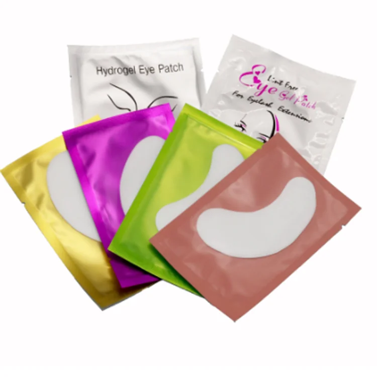 
50 Pairs wholesale lint free under eye gel patch eyelash extension Paper Patches Eye Tips Sticker Wraps Make Up Tool 