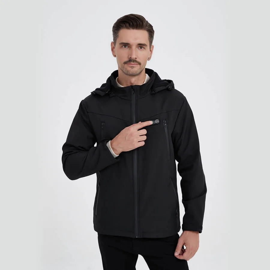 Wholesale Customized Heating Jacket Warmer Clothes Heated Jacket for Men