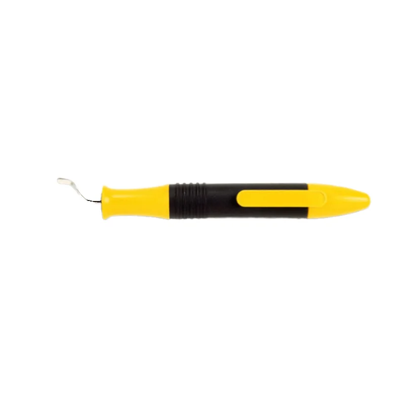 Shaviv Industrial Series GLO-BURR B Deburring Scraper Simple Economic Trimming Tool Plastic Handle Stainless Steel Material Box