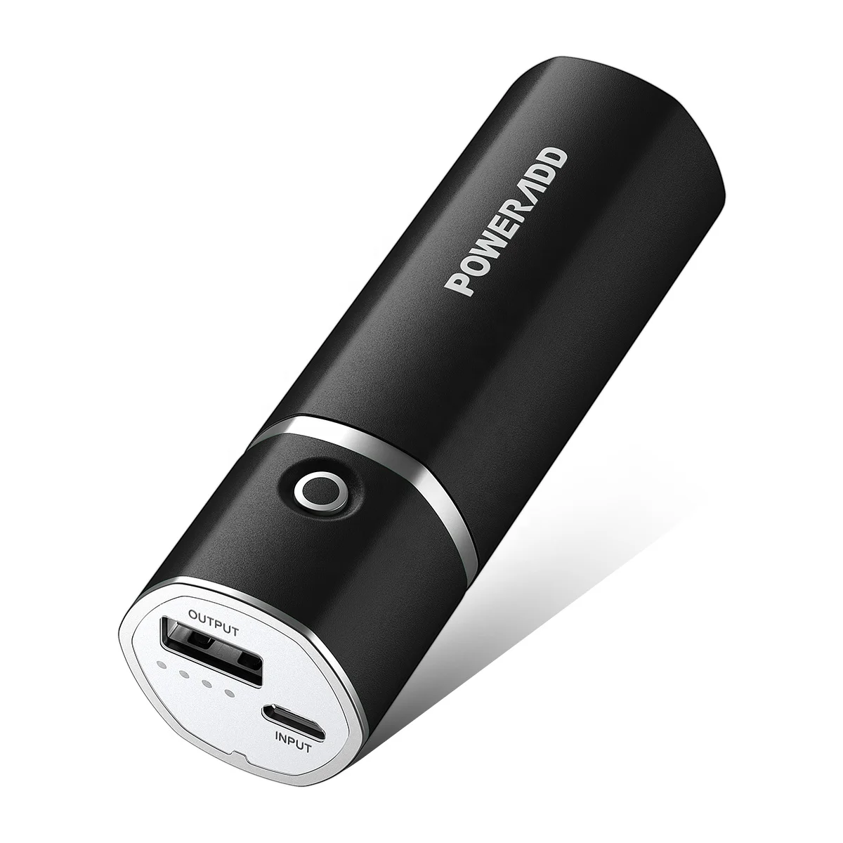 Прямая поставка; Poweradd 5V/2.1A на открытом воздухе легко использовать компас карманный дизайн портативный черный Power Bank 5000