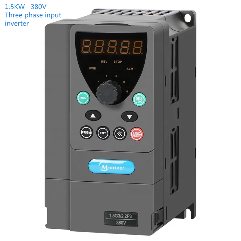 Встроенный AC 220V 1.5KW частотно-регулируемый привод переменного тока Электрический мотор регулятор скорости для безуходный