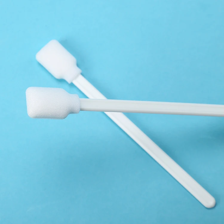MRC Flat Head Swab Sponge Stick Cleaning Anti-static Foam Industrial Cotton Swab
