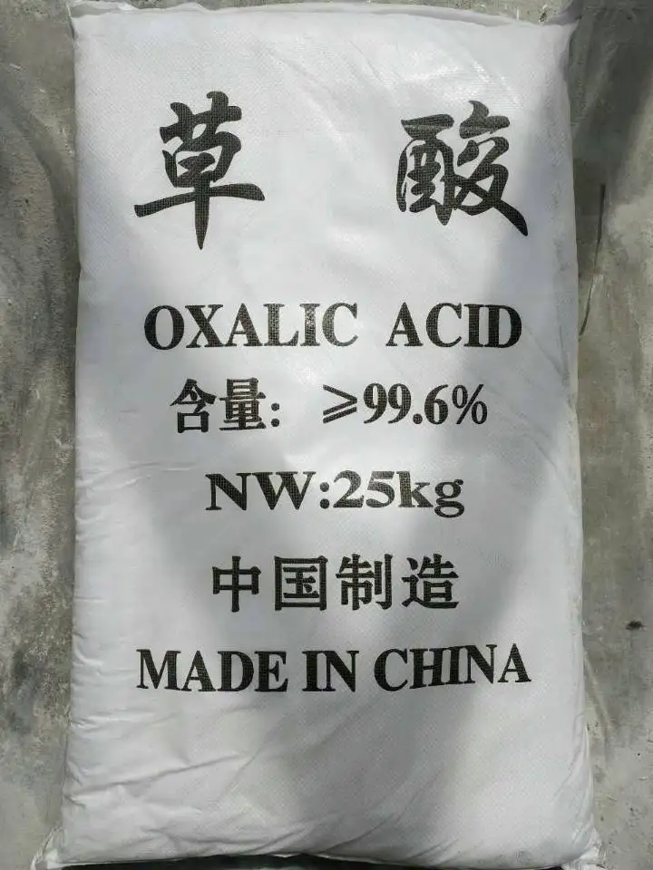 99.6% Oxalic acid with CAS 144-62-7 for industrial grade