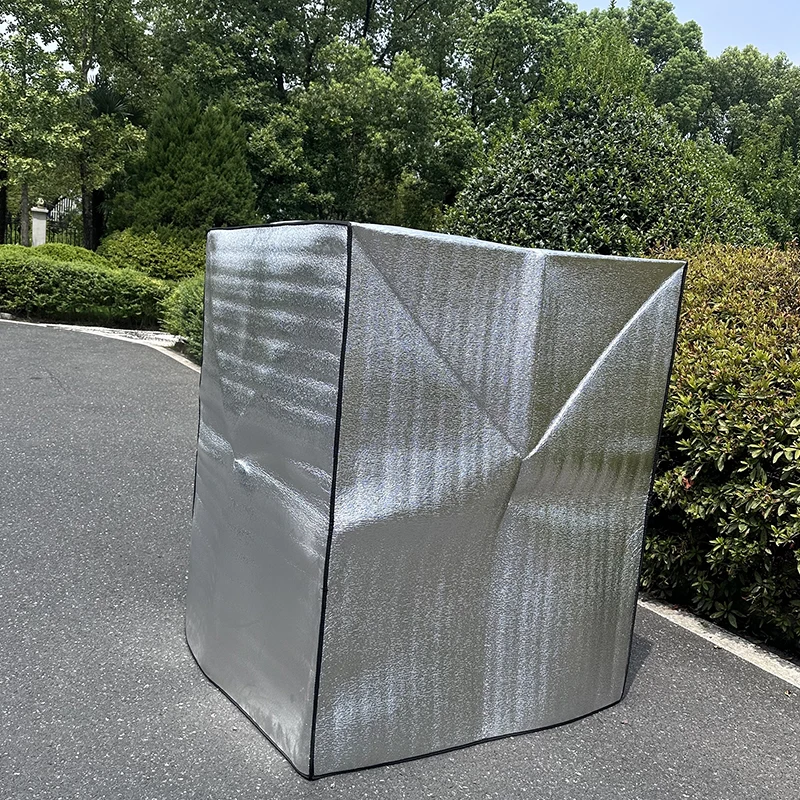 Waterproof reusable 600D  reusable stretch bubble /foam Pallet Covers