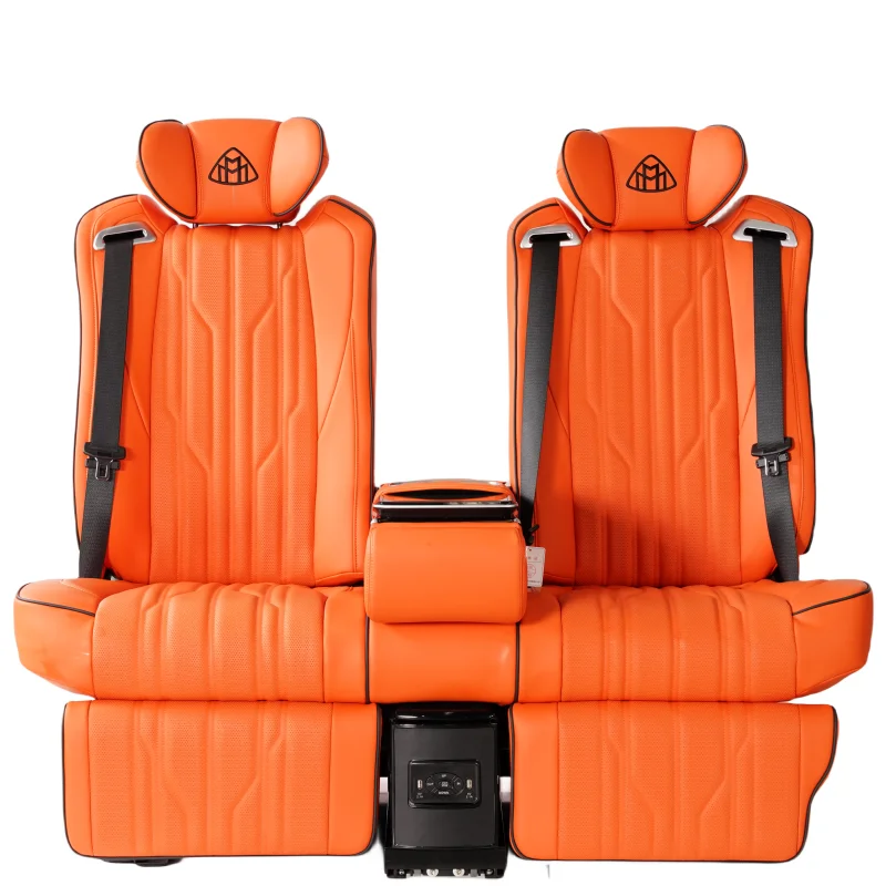 KIMSSY Luxury Electric Leather Car Seat Single Seat With Footrest For Luxury Seats Vw Bestselling