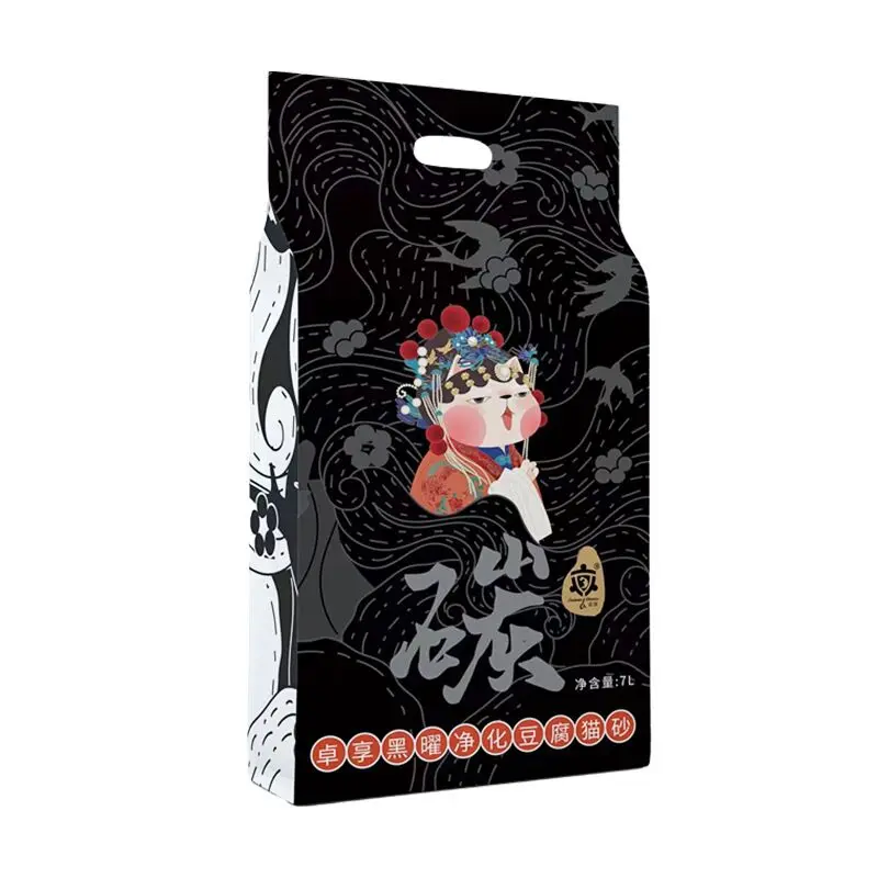 Natural ingredients Tofu cat litter Strong water absorption, deodorizing and dust-free 7L mixed granule cat litter