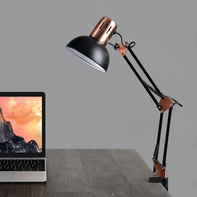 Modern 360 Degrees Adjustable Energy Saving Study Office Living Room Bedside Desk Night Light Lamps Home Decor Table Lamp