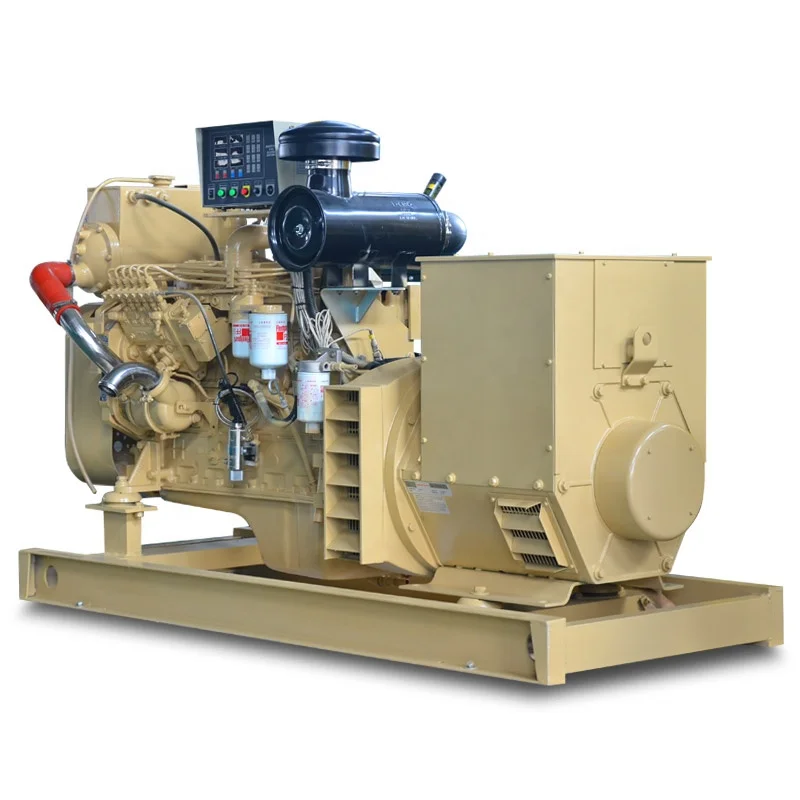 Ship boat power genset 250kva 200kw marine diesel generator powered by Cummins NTA855-DM with CCS Certification