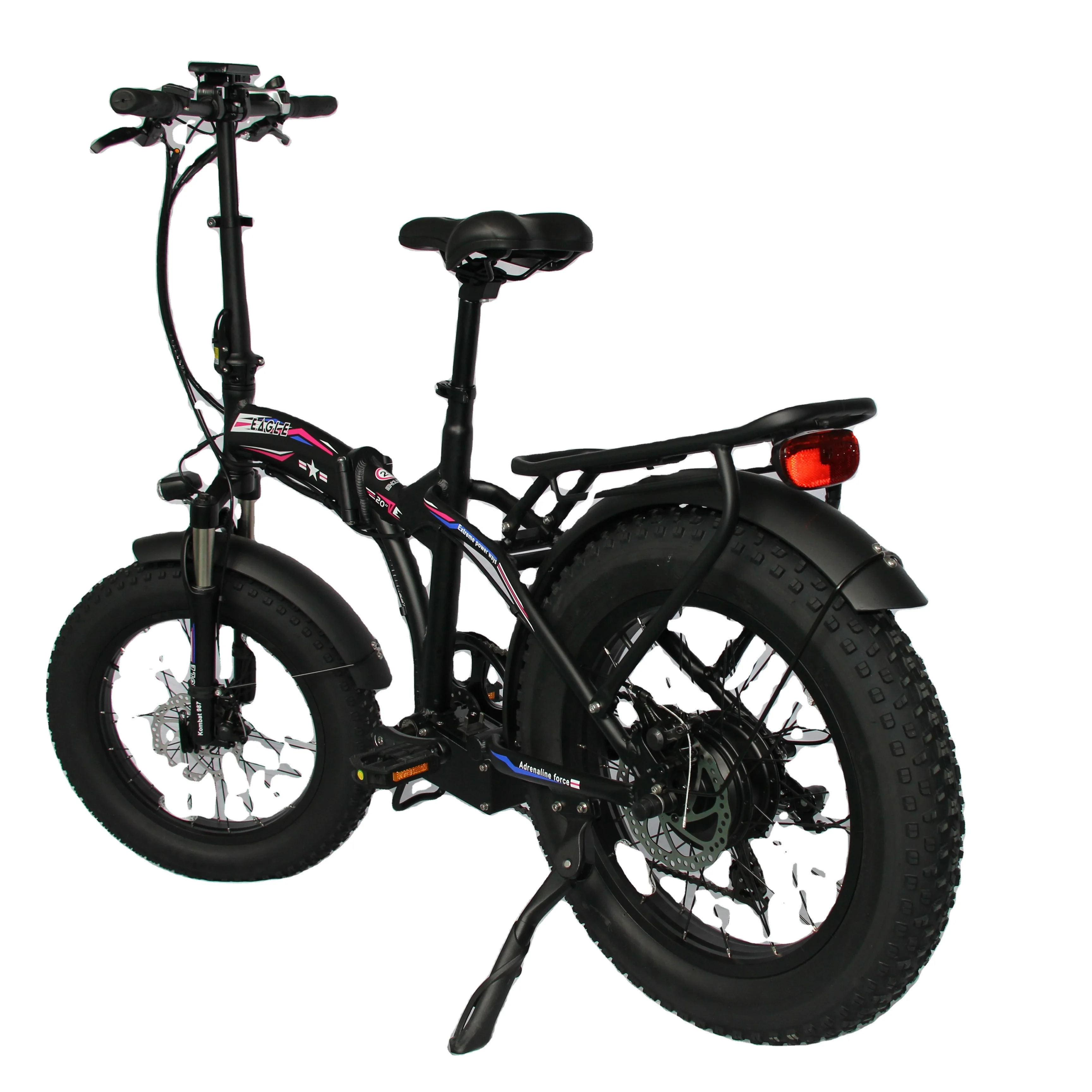 Электрический складной велосипед с толстыми колесами 1000 Вт, складной электрический велосипед 750 Вт, складной электрический велосипед с толстыми шинами 20*4,0, электровелосипед