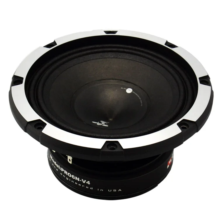 New arrival car speaker midrange 6.5 inches 400W 4 OHM iron basin car auto audio small