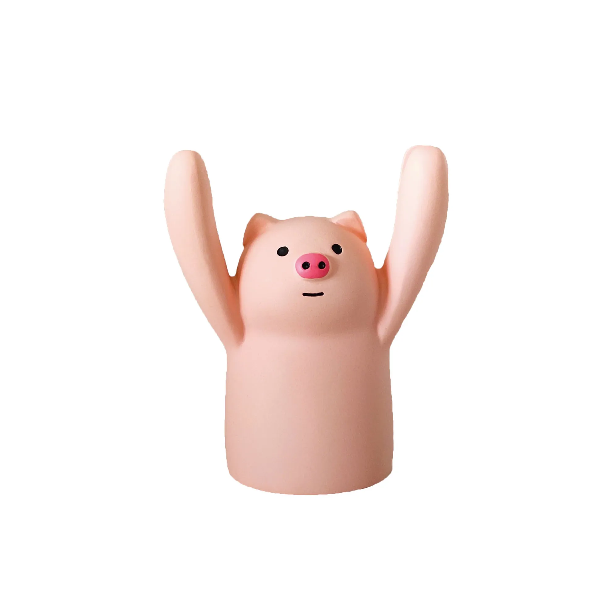 qingheng Japanese and South Korean girl heart cute hand pig message note clip photo cake decoration