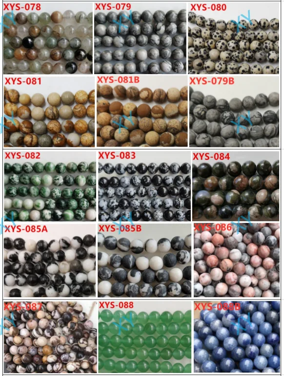 6mm Royal Blue Tiger Eye Stone Beads