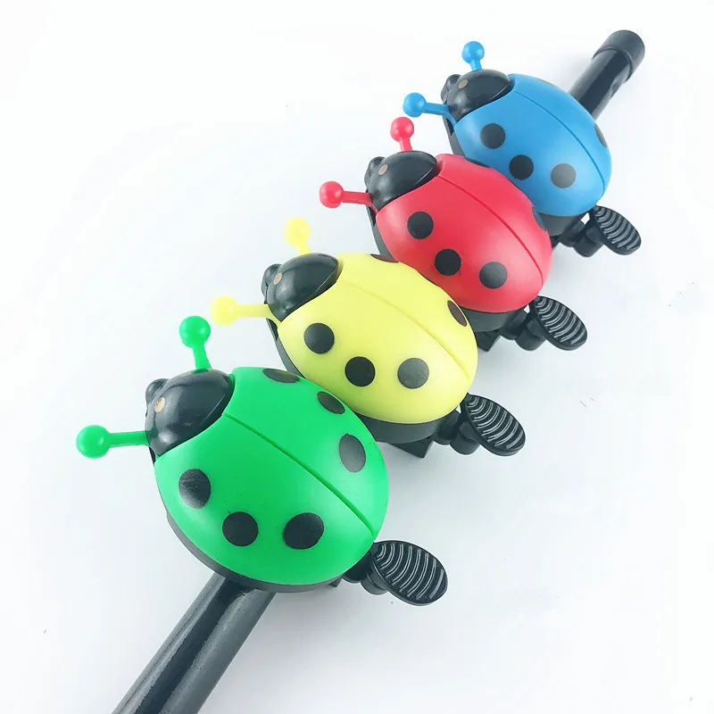Bicycle bells Cute Beetle car bell ladybug cartoon horn Loud and crisp  cycling handlebar mountain bike bicycle horns bell