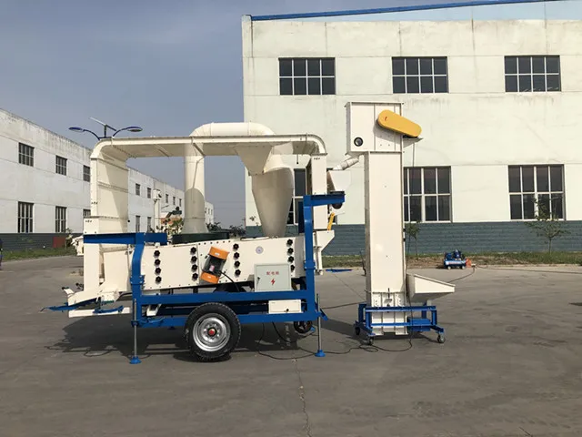 Grain Cereal Peas Pulse Bean Cleaning and Processing Machine