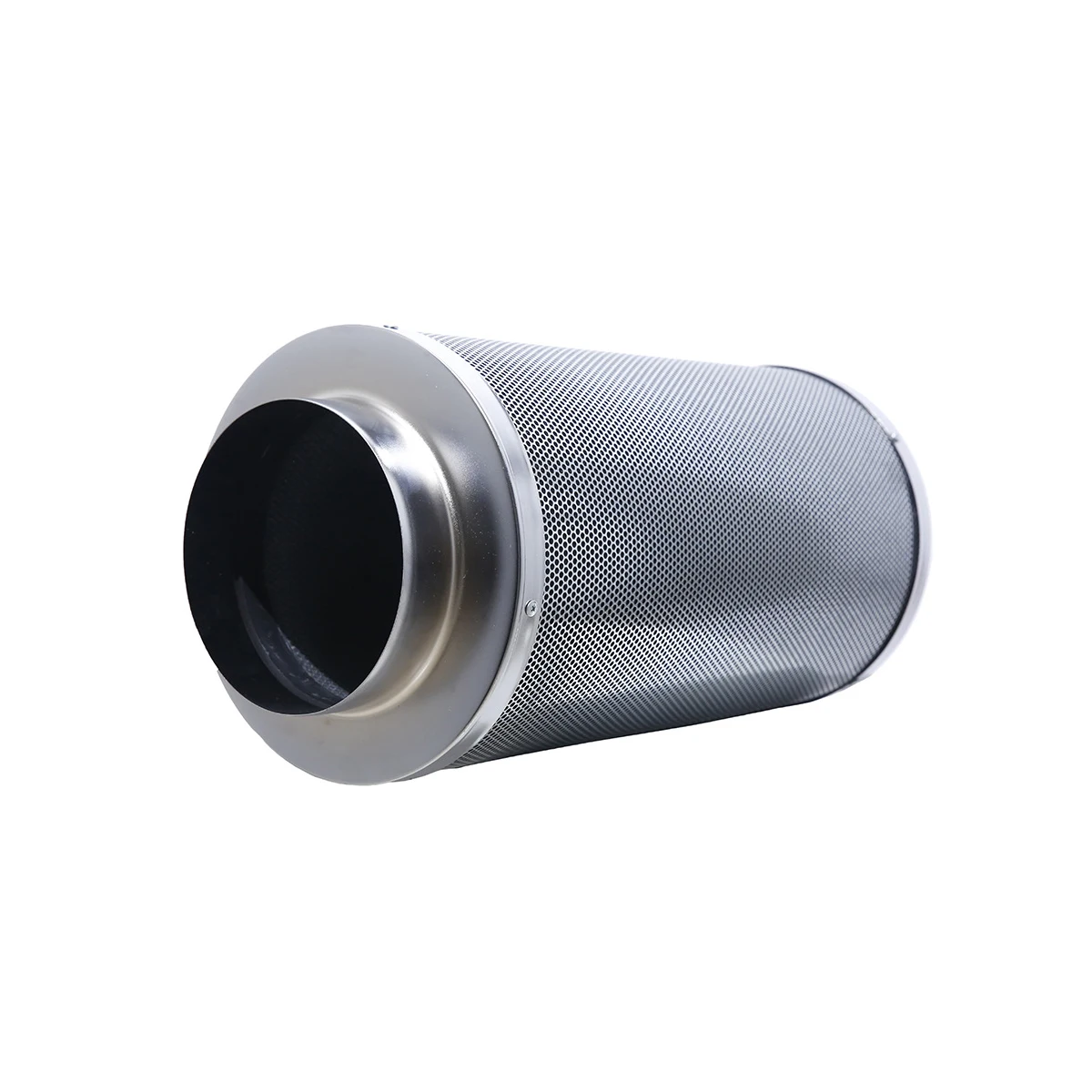 Hydroponic ventilation kit carbon filter for inline fan/air duct